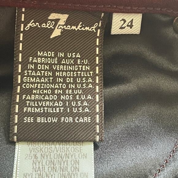 New 7 For All Mankind The Pieced Skinny Jeans - Picture 9 of 11